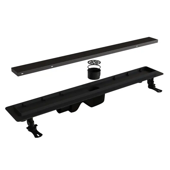 Душевой лоток RGW Drain Leo-31 черный