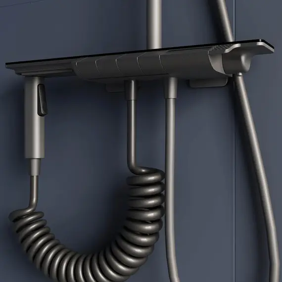 Душевая стойка RGW SP-35Gr с термостатом