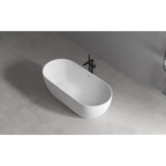 Акриловая ванна ABBER AB9241MW белая матовая 170*80