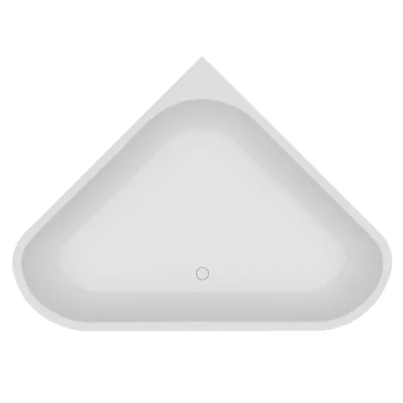 Акриловая ванна ABBER AB9446MW  150х150 белая матовая