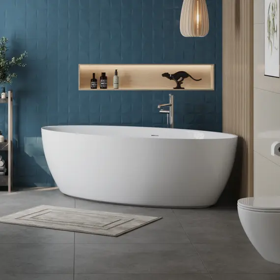 Акриловая ванна BELBAGNO BB707-1860-880