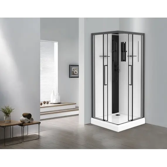 Душевая кабина ESBANO ESM-90CKR  90х90х215