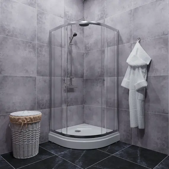 Душевое ограждение Triton "АЛЬФА-ХРОМ" (низкий поддон)