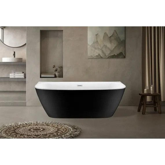 Ванна  ESBANO San Marino (black) 170x80