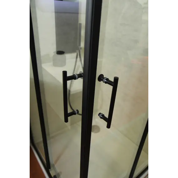 Душевой уголок CEZARES ECO-O-A-2-C-NERO