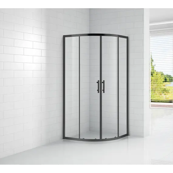 Душевой уголок CEZARES ECO-O-R-2-C-NERO