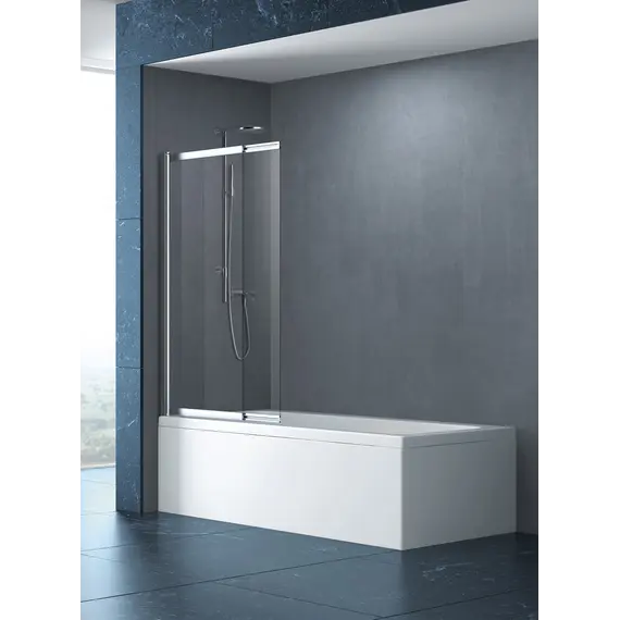 Душевая шторка на ванну CEZARES SLIDER-VF-11-C-Cr