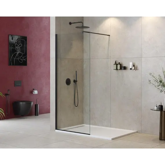 Душевая перегородка CEZARES LIBERTA-L-1-C-NERO