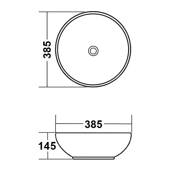 Раковина  MELANA MLN-T4005-B1 синяя