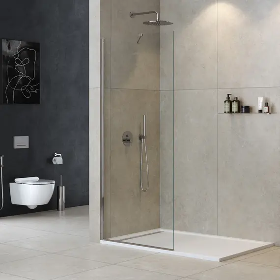 Душевая перегородка универсальная LIBERTA-L-1-TB-C-Cr