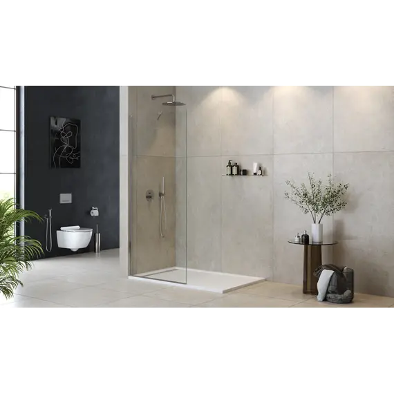 Душевая перегородка универсальная LIBERTA-L-1-TB-C-Cr