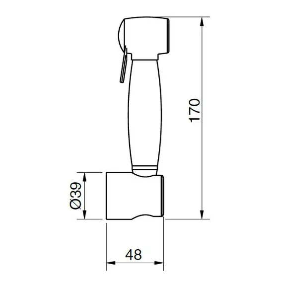 Гигиенический душ CEZARES ATLANTIS-U-IFS-03/24