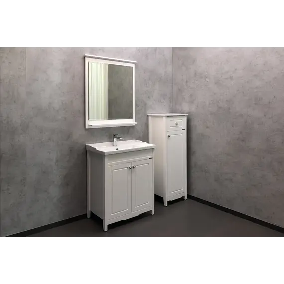 COMFORTY. Зеркало "Тбилиси-70" белый глянец