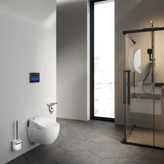 AM.PM Awe подвесной унитаз с электронной крышкой биде Clean Care