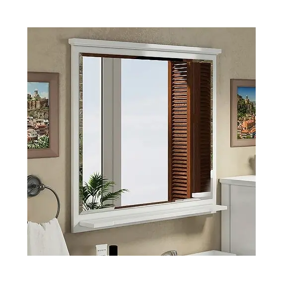 COMFORTY. Зеркало "Тбилиси-70" белый глянец