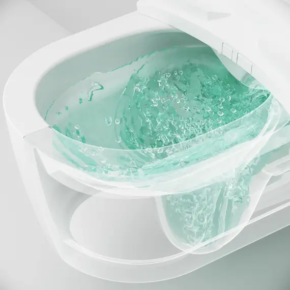 AM.PM  Func подвесной унитаз FlashClean c эл крышкой-биде со скрытой подводкой