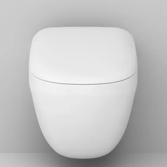 Унитаз подвесной AM.PM Sensation C301700WH безободковый c сид. микролифт, белый