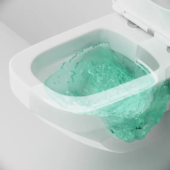 AM.PM  Inspire V2.0 подвесной унитаз FlashClean с сиденьем микролифт, бел мат