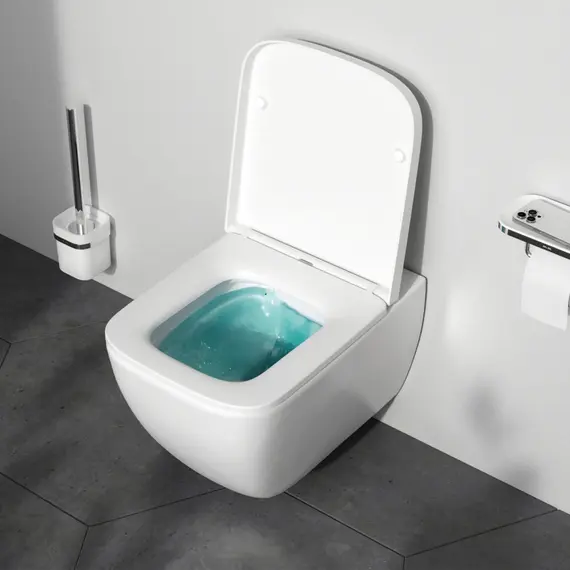 AM.PM Gem подвесной унитаз FlashClean с сиденьем микролифт