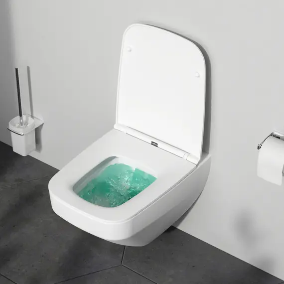 AM.PM  Inspire V2.0 подвесной унитаз FlashClean с сиденьем микролифт, бел мат