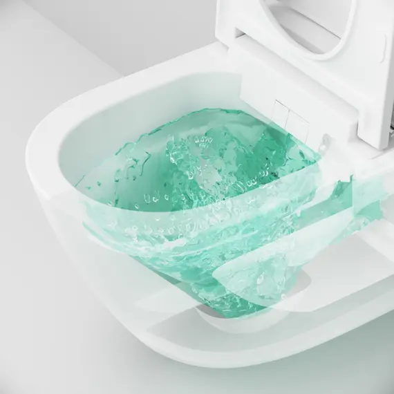 AM.PM Sensation подвесной унитаз с интегрированным электронным биде TouchReel