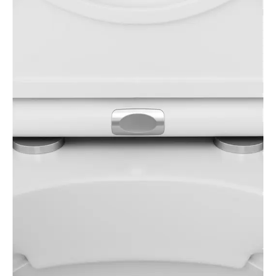 AM.PM Инсталляция с клав Touchless Pro стекло, чёрн с подв унит Inspire FlashClean с сид м/л