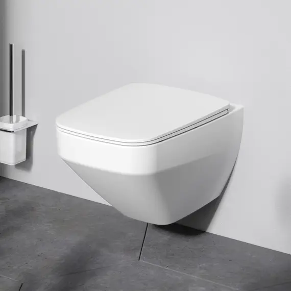 AM.PM  Inspire V2.0 подвесной унитаз FlashClean с сиденьем микролифт, бел мат