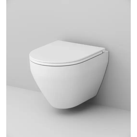 AM.PM Spirit V2.0 Унитаз подвесной  C701700WH безободковый c сиденьем микролифт 57WH, белый