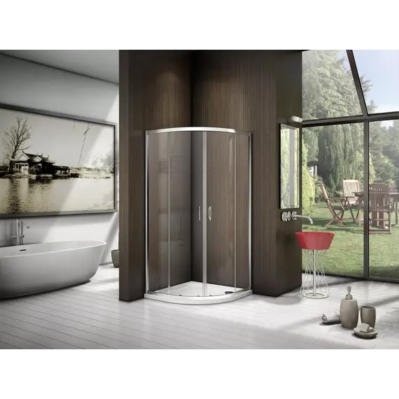 Душевой уголок Good Door LATTE R-C-WE   без поддона