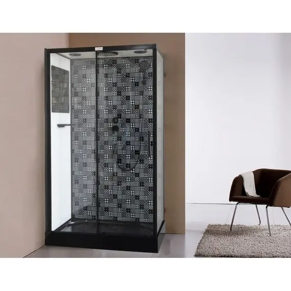 Душевая кабина Esbano ESB-1180CKR/1280CKR прямоугольная с крышей