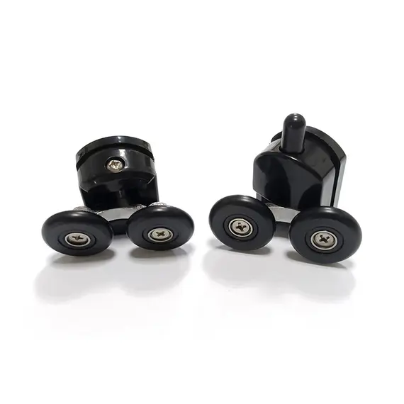 Душевая дверь ABBER Schwarzer Diamant прозрачное/черный/H-195см