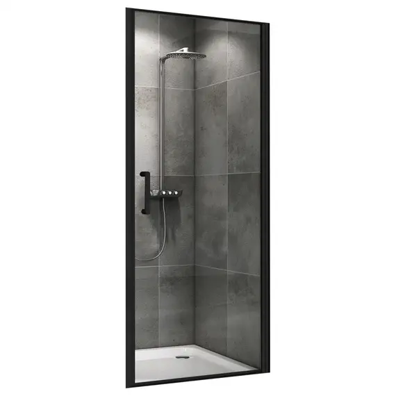 Душевая дверь ABBER Sonnenstrand прозрачное/черный