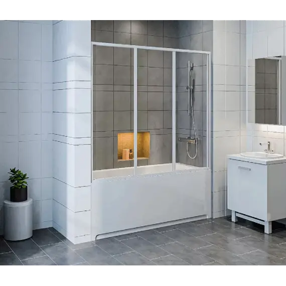 Шторка для ванны BAS Ямайка 180х145