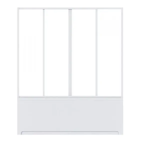 Шторка для ванны BAS Бриз/Верона/Ибица 150х145