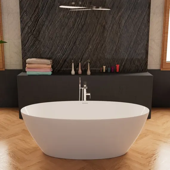 Ванна акриловая Frank F6123 White  170х81