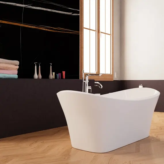 Ванна акриловая Frank F6104 White  170х75