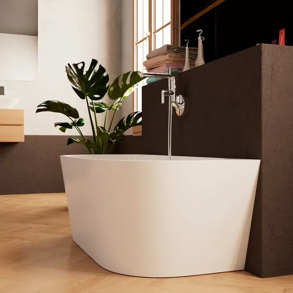 Ванна акриловая Frank F6163 White 170х80