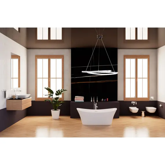 Ванна акриловая Frank F6104 White  170х75