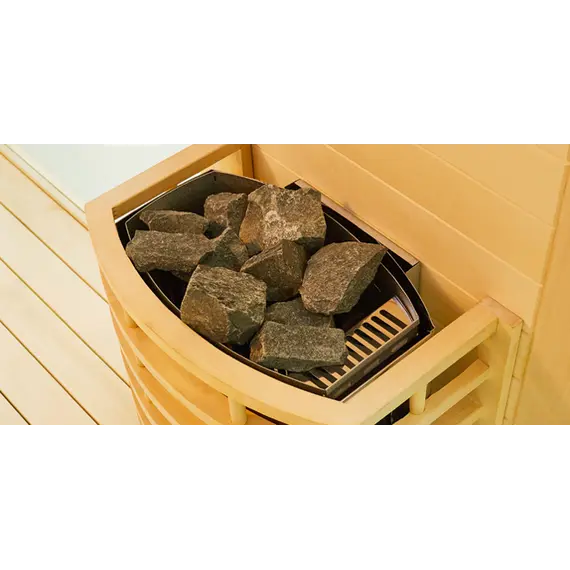 Финская сауна Frank 810 серия, 2 полки, кедр/липа