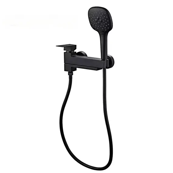 Смеситель для ванны и душа ACWEN BN8669B черный