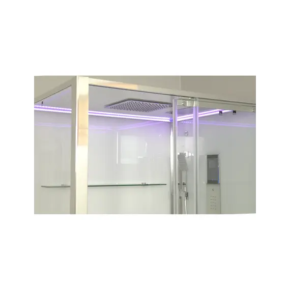 Душевая кабина прямоуг. Timo PREMIUM HELKA H-515 L/R, 120х90, Г/М, баня, электрика , хромотерапия