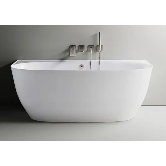 Ванна Astra-Form АТРИЯ 170х85 см пристеночная из литьевого мрамора