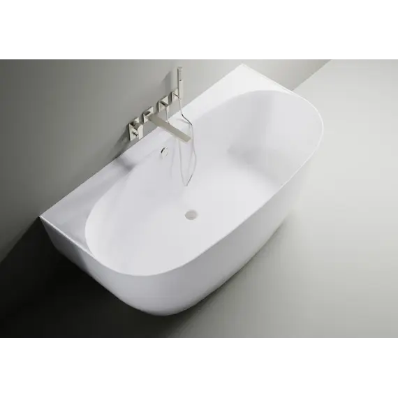 Ванна Astra-Form АТРИЯ 170х85 см пристеночная из литьевого мрамора