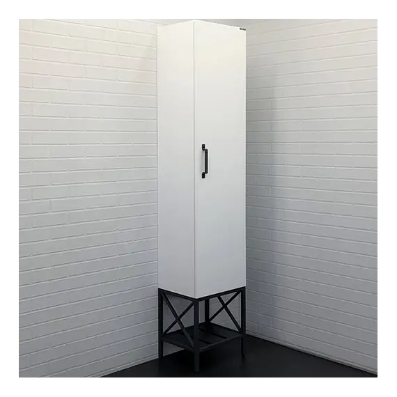 Шкаф-колонна Comforty Бредфорд-40 белый/графит