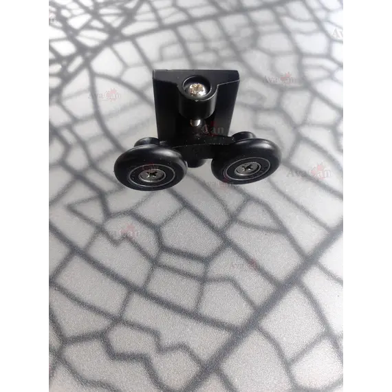 Душевой уголок AvaCan FB2 матовое с рисунком/черный