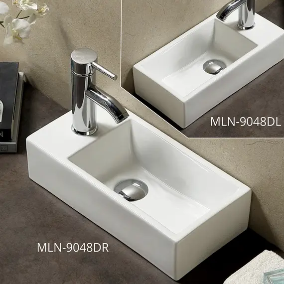 Раковина MELANA MLN-9048DR/DL