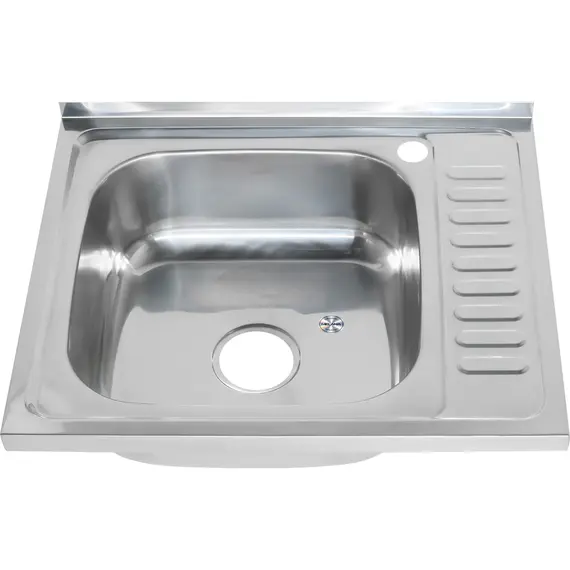 Мойка 6050 L/R MELANA 0,4/0,6/0,8/160 накладная