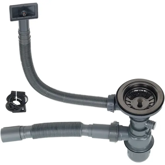 Мойка D6545HB MELANA ProfLine 3,0/220 ГРАФИТ врезная