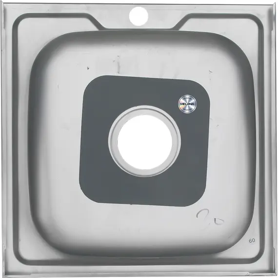 Мойка 5050 MELANA 0,6/0,8/160 накладная  с сифоном