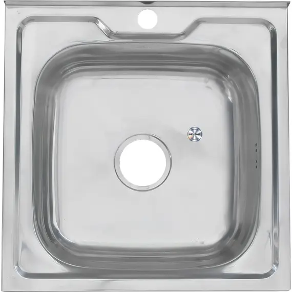 Мойка 5050 MELANA 0,6/0,8/160 накладная  с сифоном